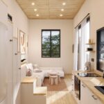 Mimoza tiny house 7 Metre loft kat