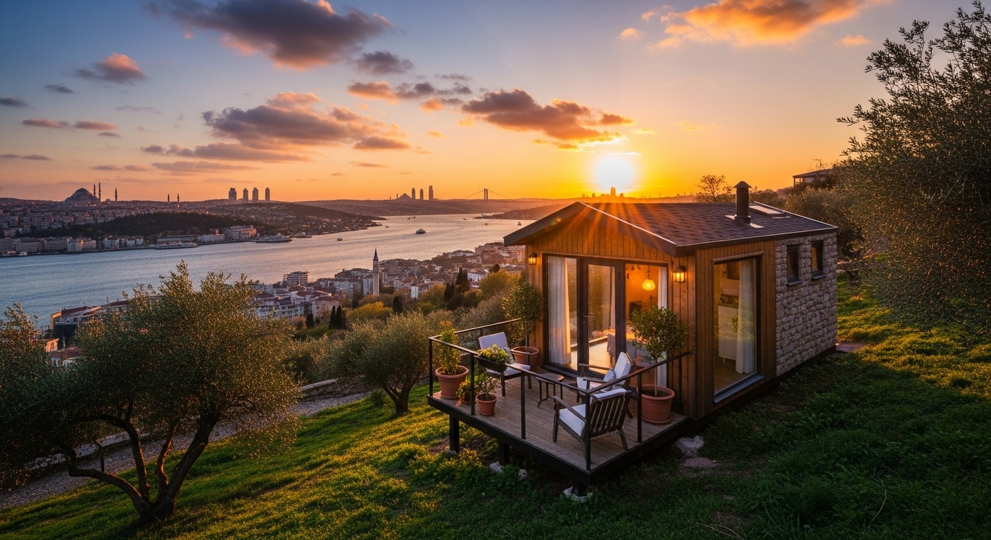 Parvula house İtanbul tiny house yazlık