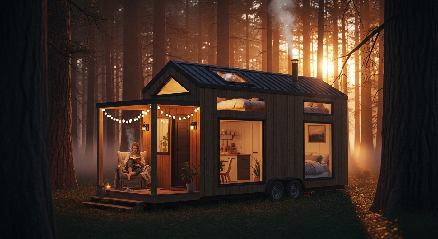 sürdürülebilir tiny house yaşamı